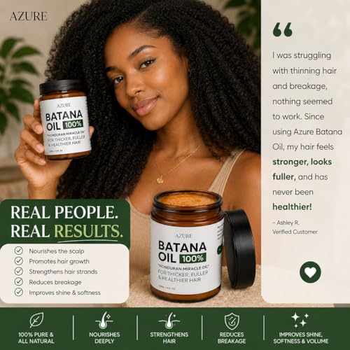 AZURE Batana Oil Paste for Hair Growth & Nourishment 4 fl oz