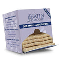 Satin Smooth Hair Waxing Small Applicators, 500 count