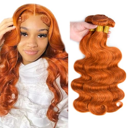 #350 Ginger Body Wave Hair Bundles 22-26 inch 150g