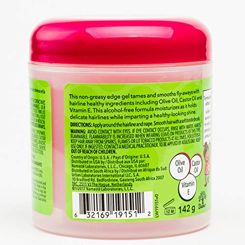 ORS Olive Oil Girls Fly-Away Taming Edge Gel 5 Ounce (Pack of 3)