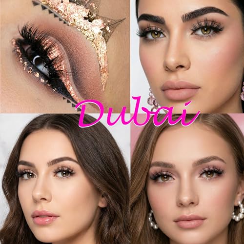 Eliace 3D Mink False Eyelashes 15 Pairs Wispy Cat Eye