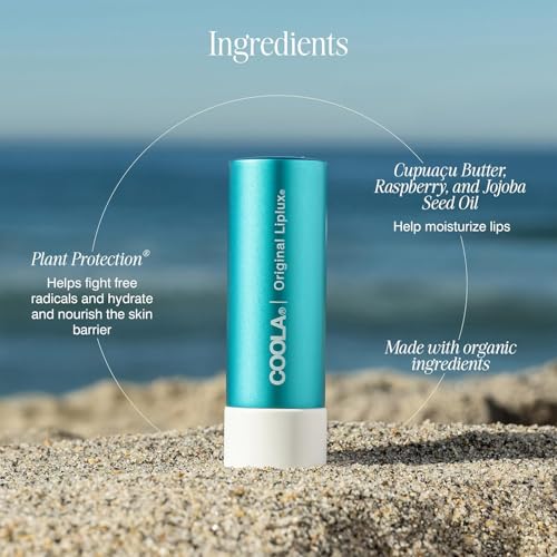 COOLA Organic Lip Balm SPF 30 Sunscreen - Water Resistant