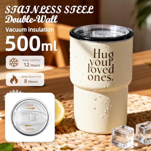 Golray Farewell Gifts for Coworkers Women Gift Box, Warm Yellow Coworker leaving Gift Box Includes Jewelry Storage Box/Thermos, Gift for Women Goodbye, Retirement, or Mother's Day, Thanksgiving