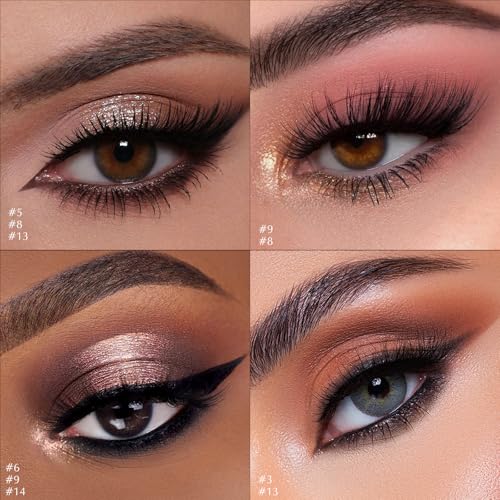 Dual-Ended Eyeshadow Stick - Creaseproof Matte & Shimmer