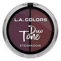 L.A. COLORS Duo Tone Eyeshadow, Merlot CES263