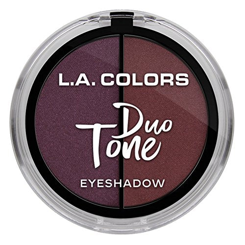 L.A. COLORS Duo Tone Eyeshadow, Merlot CES263