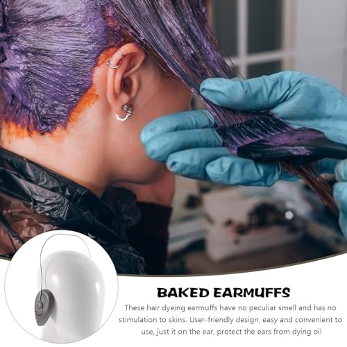 Silicone Ear Covers for Hair Dyeing | Heat & Water Resistant