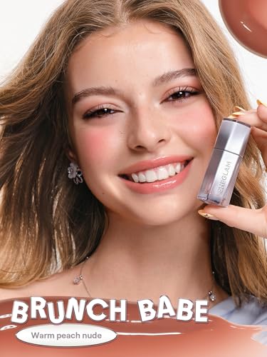 Sheglam Glass Lock Lip Gloss 012 Brunch Babe High Shine Moisturizing Lipstick
