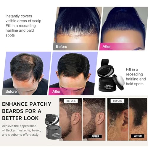 Maycheer Hairline Powder Root Cover Up, 14 Colors, Waterproof Hair Shadow