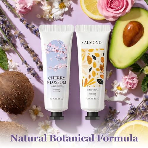 BODY & EARTH Mini Lotion 50-Pack Variety Gift Set - Travel Size Hand Cream