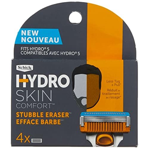 Schick Hydro Stubble Eraser Refills ? Stubble Razor Refills, 4 Count