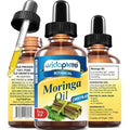 MYVIDAPURE MORINGA OIL Moringa oleifera 100% Pure REFINED UNDILUTED Cold Pressed for Skin, Face, Hair, Lip and Nail Care (1 Fl Oz)