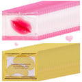 40 Pairs Lip Mask & Eye Mask, 24K Gold Gel Crystal Collagen Under Eye Patches for Puffy Eyes, Dark Circles, Bachelorette Party Favors, Wrinkles and Fine Lines, Galentines Day Gifts