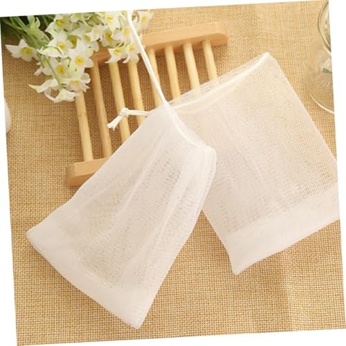 Foaming Mesh Soap Pouch Net – 10pcs Lathering Bags