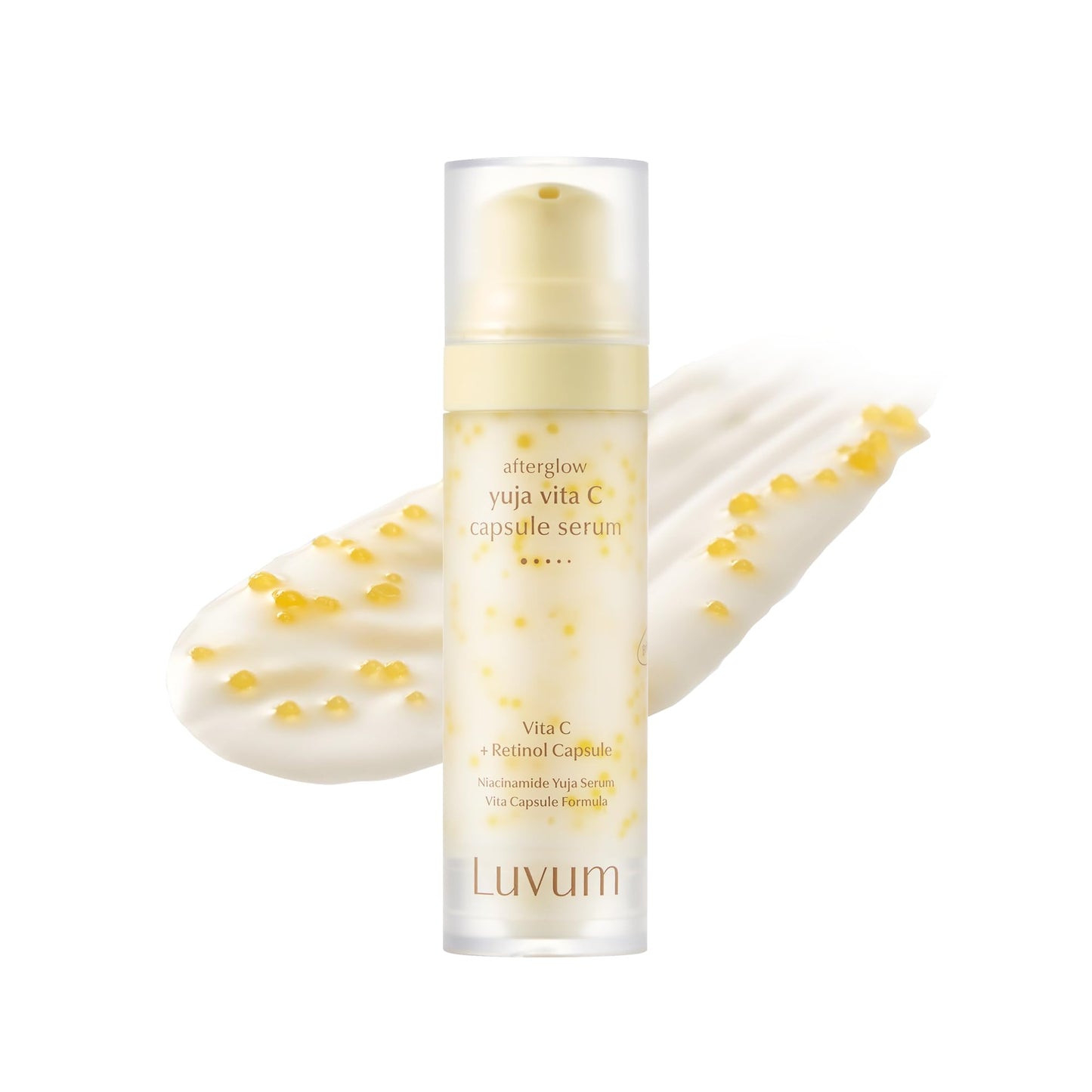 Luvum Yuja Vita C Capsule Serum, Vitamin C, Ratinol Capsule, Niacinamide, 1.01 fl oz