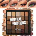 25-Color Nude Eyeshadow Palette - Matte & Shimmer