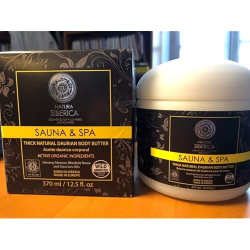 Natura Siberica Sauna & SPA Natural Rich Daurian Body Butter Active Organics 370ml by Natura Siberica