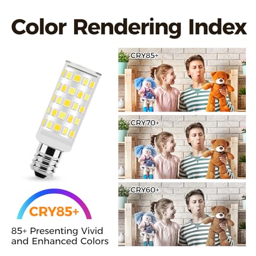 Replacement Bulbs 20W for Conair & Jerdon Makeup Mirrors - 10x Double Sided LED Bulbs (1Pack, 3 Color Temperatures)