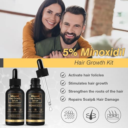 5% Minoxidil Hair Growth Serum for Men & Women
