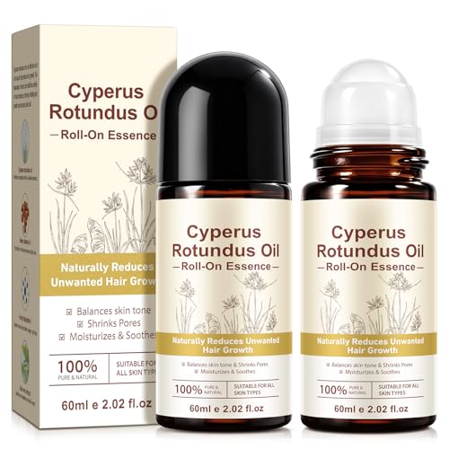 Cyperus Rotundus Oil Roll-On Serum for Hair Removal & Skin Care