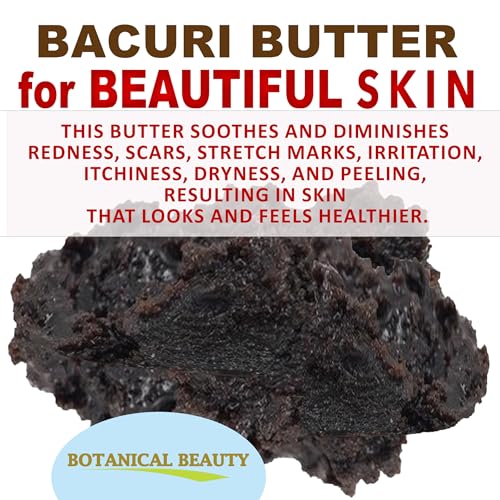 Botanical Beauty Bacuri Butter - 100% Pure Unrefined Skin Moisturizer 4 Fl Oz