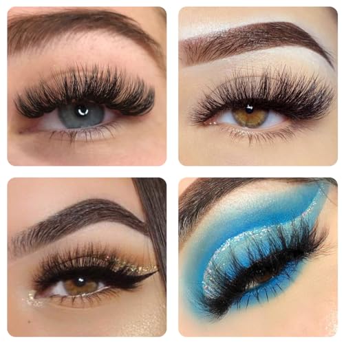 Kiromiro Faux Mink Lashes 20mm Wispy Cat Eye 20 Pairs