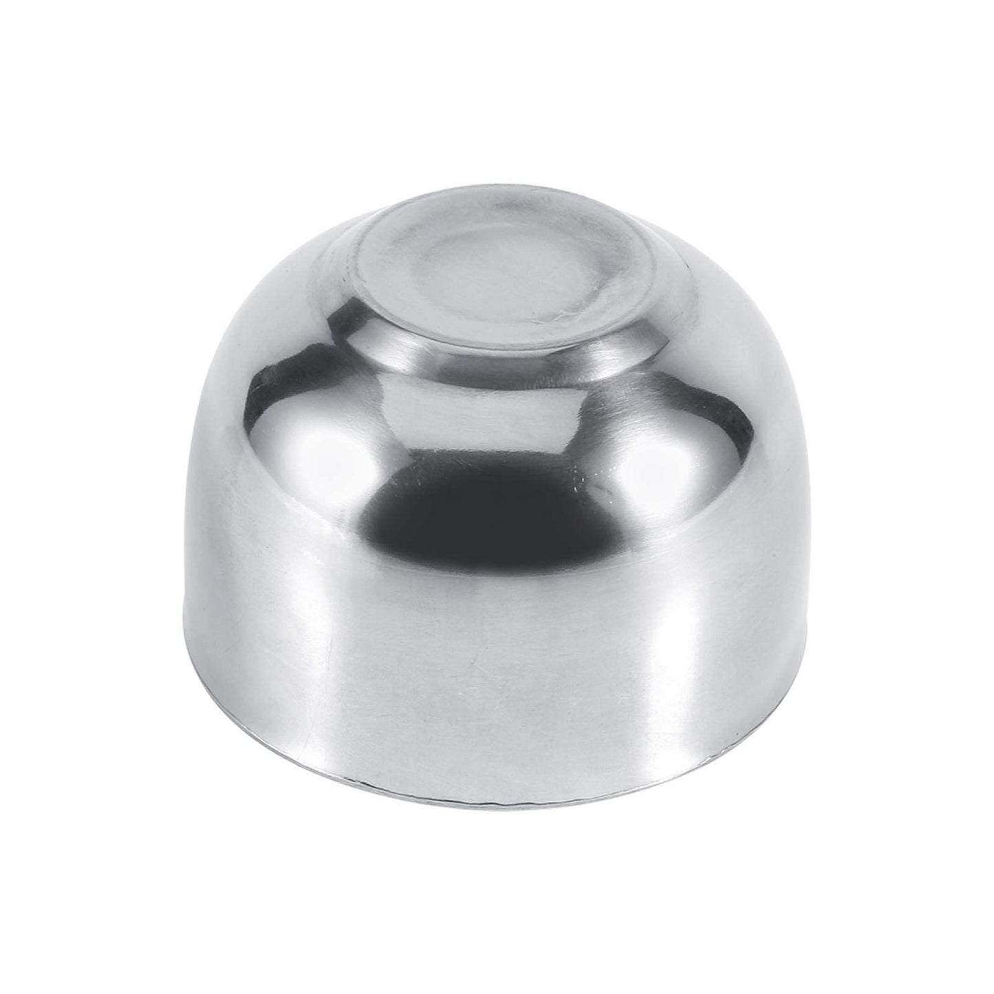 Agatige Shaving Bowl for Men, Double Layer Stainless Steel Shaving Lather Dish Soap Bowl Accessories for Barber Shops, Home, Business or Travel Use