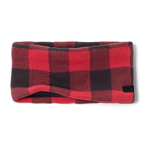 Columbia Unisex Palmer Peak Headband, Red Lily Check/Shark, One Size