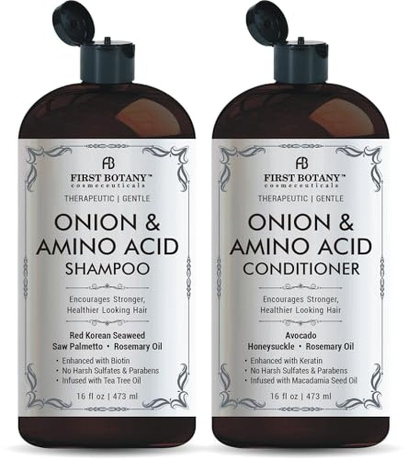 Onion & Amino Acid Shampoo and Conditioner Set - Hair Growth & Strengthening