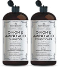 Onion & Amino Acid Shampoo and Conditioner Set - Hair Growth & Strengthening
