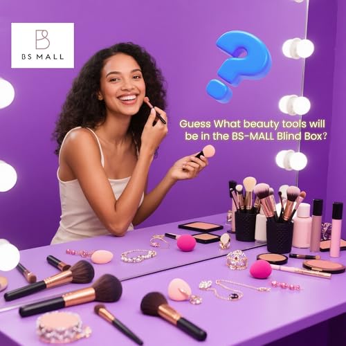BS-MALL Makeup Brush & Beauty Tools Set with Bag