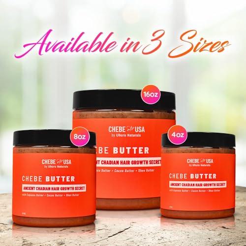 Uhuru Naturals Chebe Butter (8oz) - A Whipped Butter With Authentic Chebe For Those That Are Not Able To Use Chebe The Traditional Way