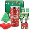 Gifts Set for Women - Christmas Basket Gift Set, Ideas Relaxing Spa Gift Basket Set for Women, Bath and Body Works Gift Set for Her, Mom, Wife, Girlfriend, Sister, Coworker, Teacher, Nurse