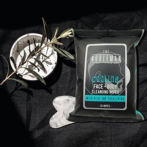 Men's Assorted Cleansing Wipes- Cooling/Charcoal/Refreshing - 3 Pack (90ct)