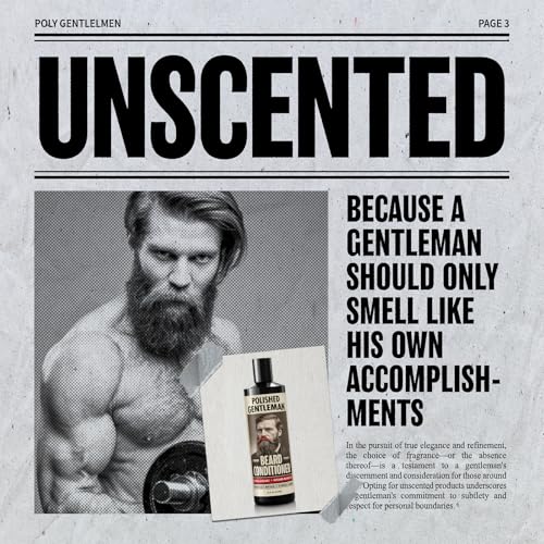 Men¡¯s Beard Conditioner with Tea Tree Oil ? Concentrated Rinse-Out Formula for Softer, Fuller-Looking Beards & Healthy Facial Hair, 16 oz