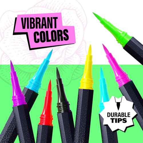 Pretty Me Temporary Tattoos Markers - Henna Body Tattoo Kit for Girls & Adults - Skin Pens for Teen Girl Gifts Trendy Stuff - 12 + Year Old - Cool Birthday Gift Ideas Teens 12 13 14 15 16 17 18 Tween