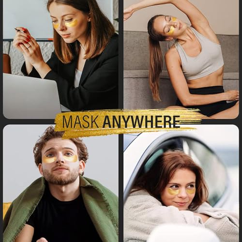 Maskiss 24K Gold Under Eye Patches (50 Pairs)