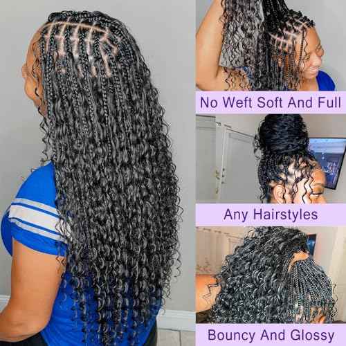 Deep Wave Bulk Human Hair for Boho Braids 100% Unprocessed Brazilian Virgin Human Hair Bulk 2 Bundles Micro Braiding 100g No Weft 26 inch