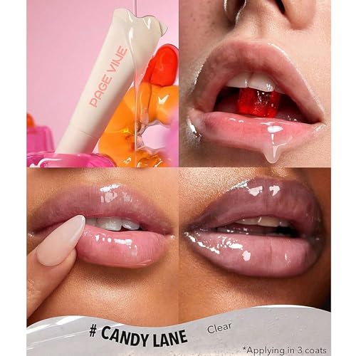 4-Color Hydrating Jelly Lip Gloss Set – Moisturizing & Long-Lasting