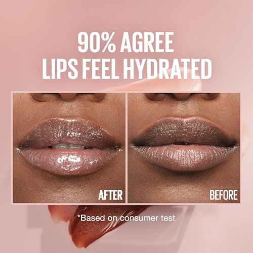 Maybelline Lifter Gloss Pearl - Hydrating Lip Gloss with Hyaluronic Acid