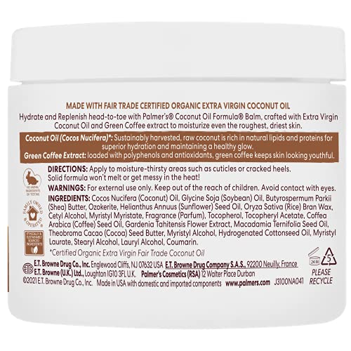 Palmer's Coconut Oil Formula Body Balm,3.5 Ounces,(Pack of 2)