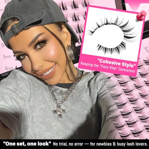 Bottom Lash Clusters 5-7mm Fairy Eyelash Extensions