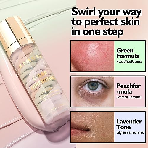 KIMUSE Multi Stick Trio Face Makeup & Hydrates, Balances & Nourishes Skin, Natural Finish Color Correcting Facial Serum