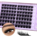 JIMIRE Fluffy Lash Clusters 10-16MM Wispy Eyelash Extensions