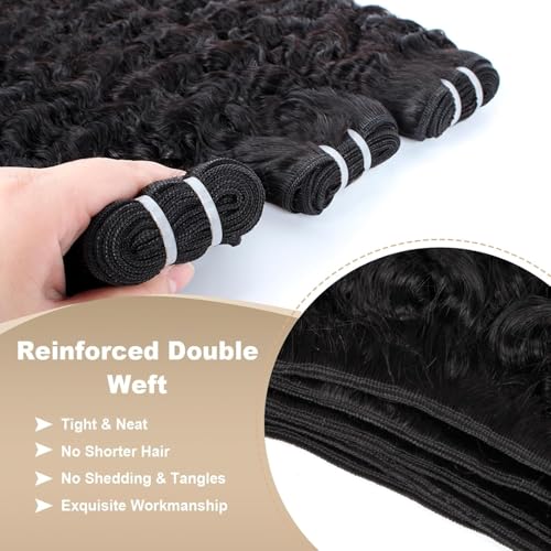 Burmese Curly Human Hair Bundles 12 Inch 4 Pack 100% Unprocessed