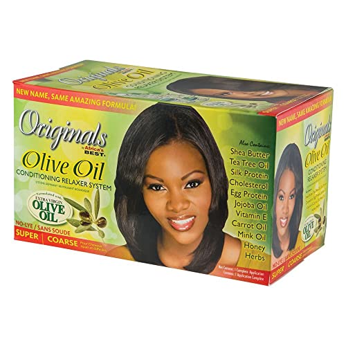 Originals by Africa's Best Olive Oil No-Lye Hair Relaxer Kit
