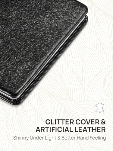 OMIRO Black 3.4-Inch Compact Mirror with 3X & 1X Magnification - Slim Pocket Design