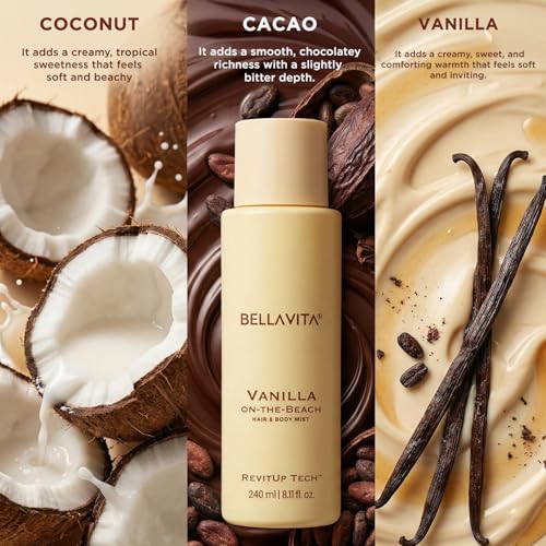 Bellavita Vanilla on the Beach Hair & Body Mist 8.12oz