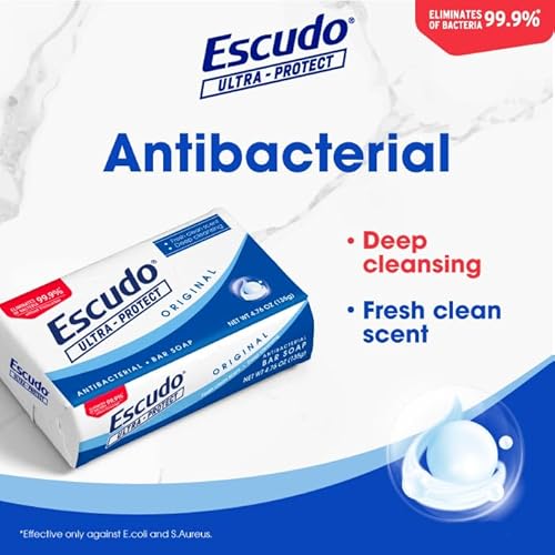 Original Antibacterial Bar Soap, 4.05 oz, 6 Pack, Fresh Clean Scent