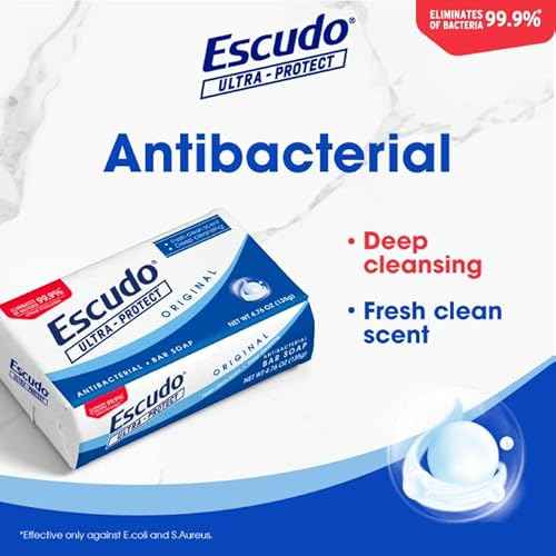 Original Antibacterial Bar Soap, 4.05 oz, 6 Pack, Fresh Clean Scent